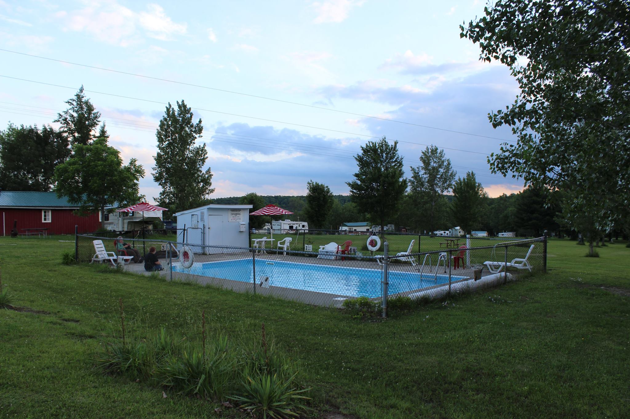 Picture of a cool refreshing pool.